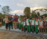 Vereadores do Poder Legislativo da Câmara de Belterra participaram da Assinatura da Ordem de Serviço da Nova Escola e da Inauguração da Quadra Poliesportiva da Comunidade de Maguary na Flona do Tapajós
