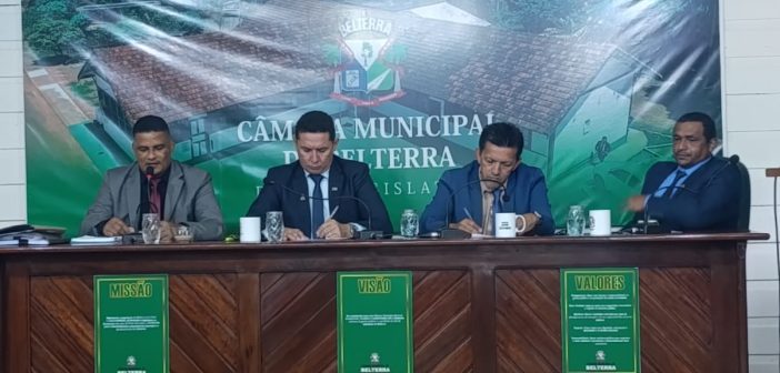 Câmara Municipal de Belterra realiza a sua 37ª Sessão Ordinária