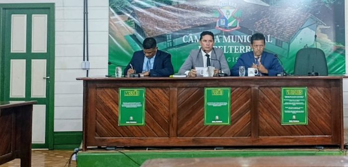 Câmara de Vereadores de Belterra Realizou a Sua 53ª Sessão Ordinária Biênio 2025/2026