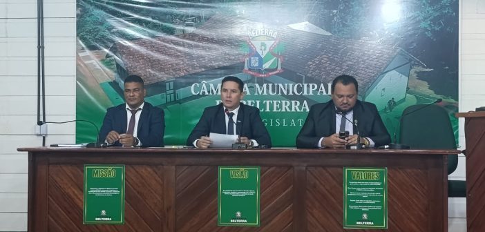 Legislativo de Belterra realiza 54ª Sessão Ordinária e aprova projetos de interesse público