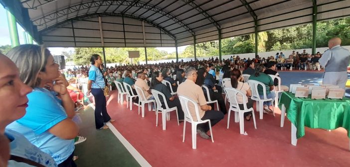 Inauguração da reforma e ampliação da Escola Eny Ataíde